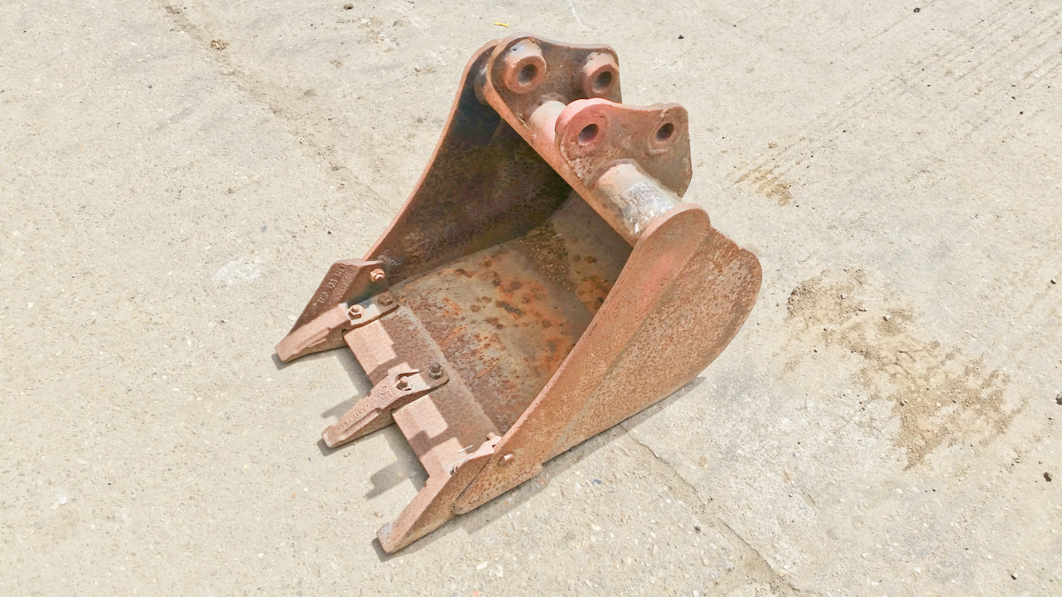 used excavator bucket