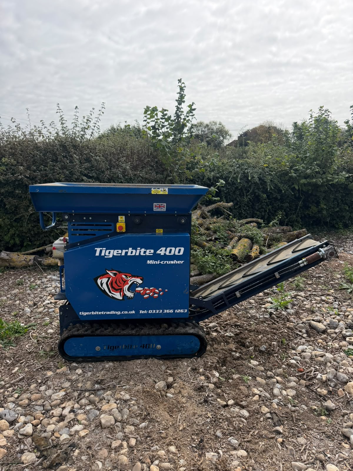 Tigerbite 400 Mini Compact Concrete Crusher
